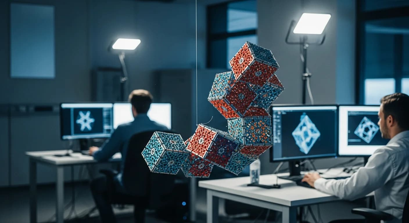 Algorithm Mit MIT Algorithm Turns Tile Patterns into 3D Structures with a Pull ...